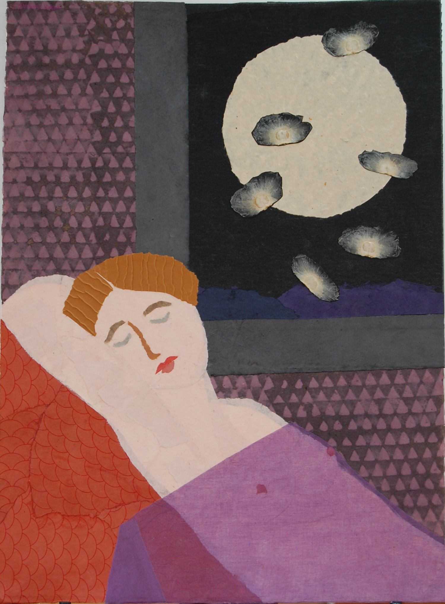 Sleeper with Fireflies