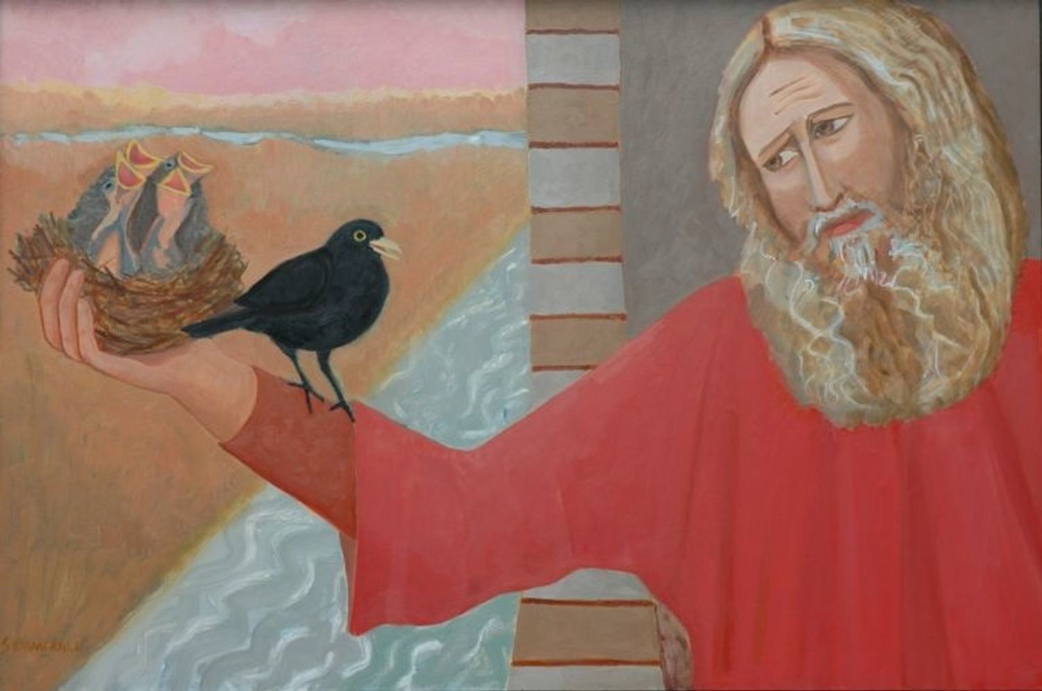 St. Kevin and the Blackbird