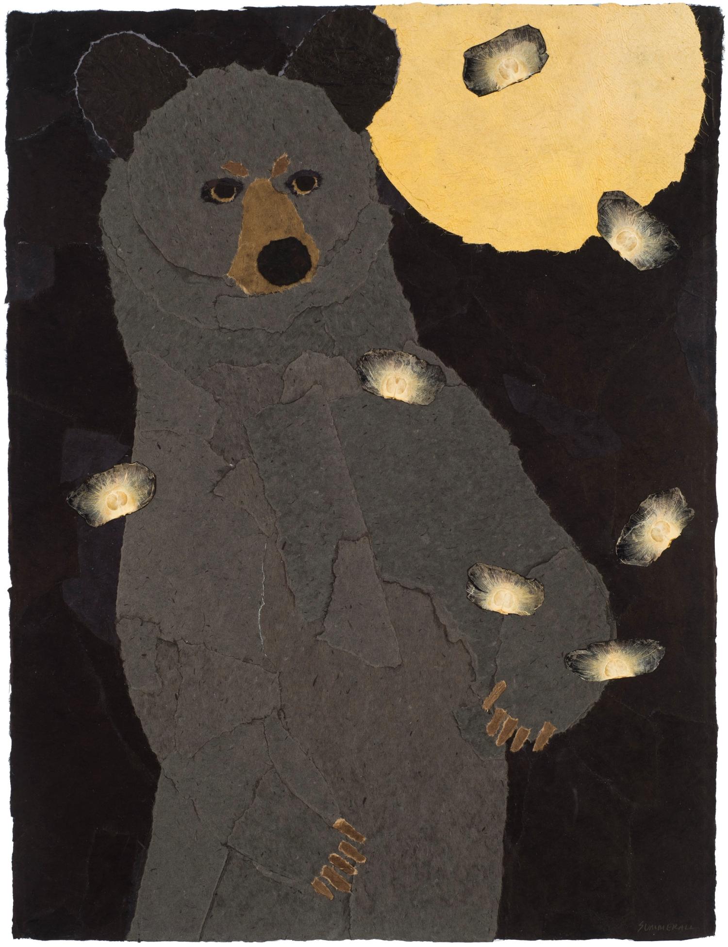 Bear with Fireflies