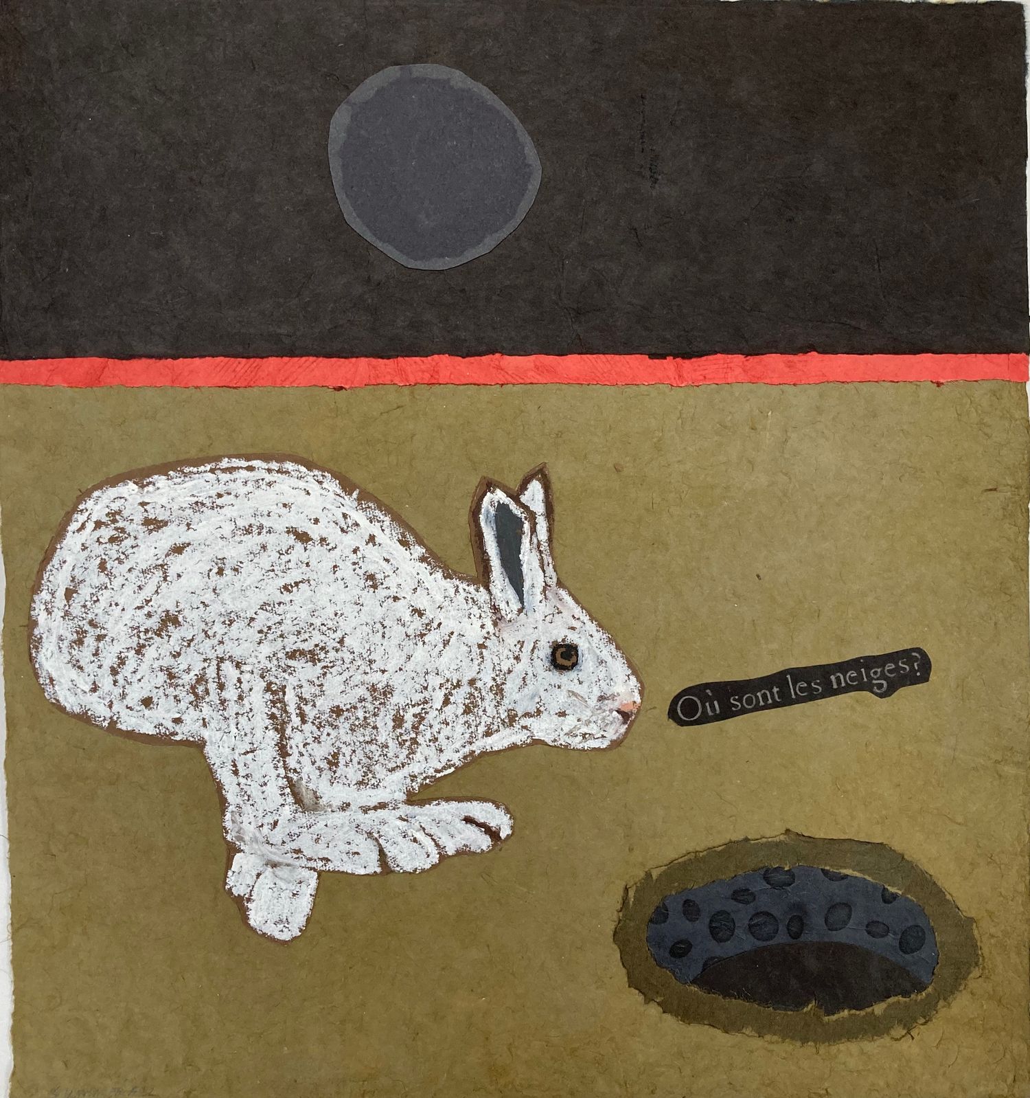 Ou Sont Les Neiges?  Arctic Hare #1 