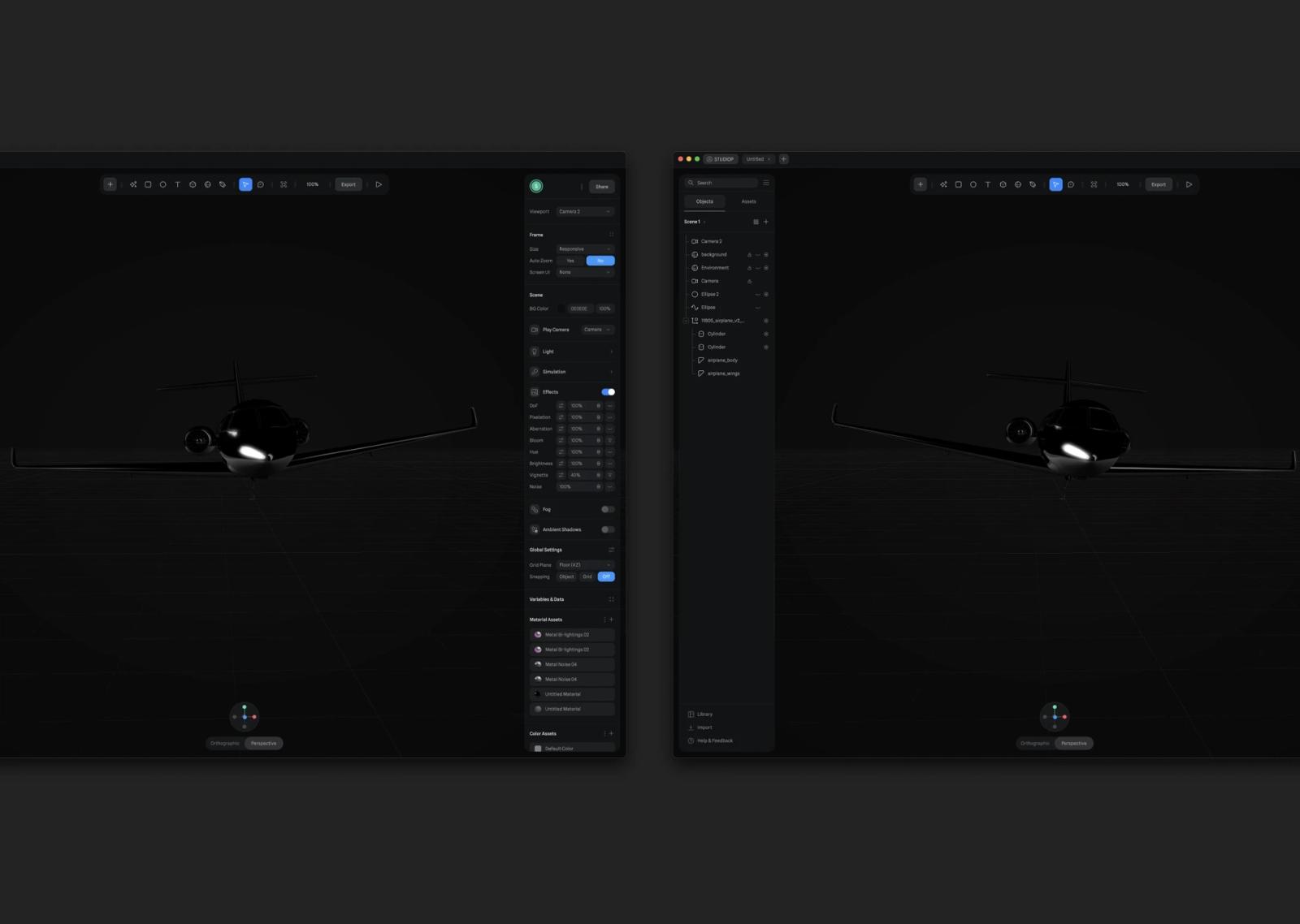 webflow+spline 클론 디자인 2