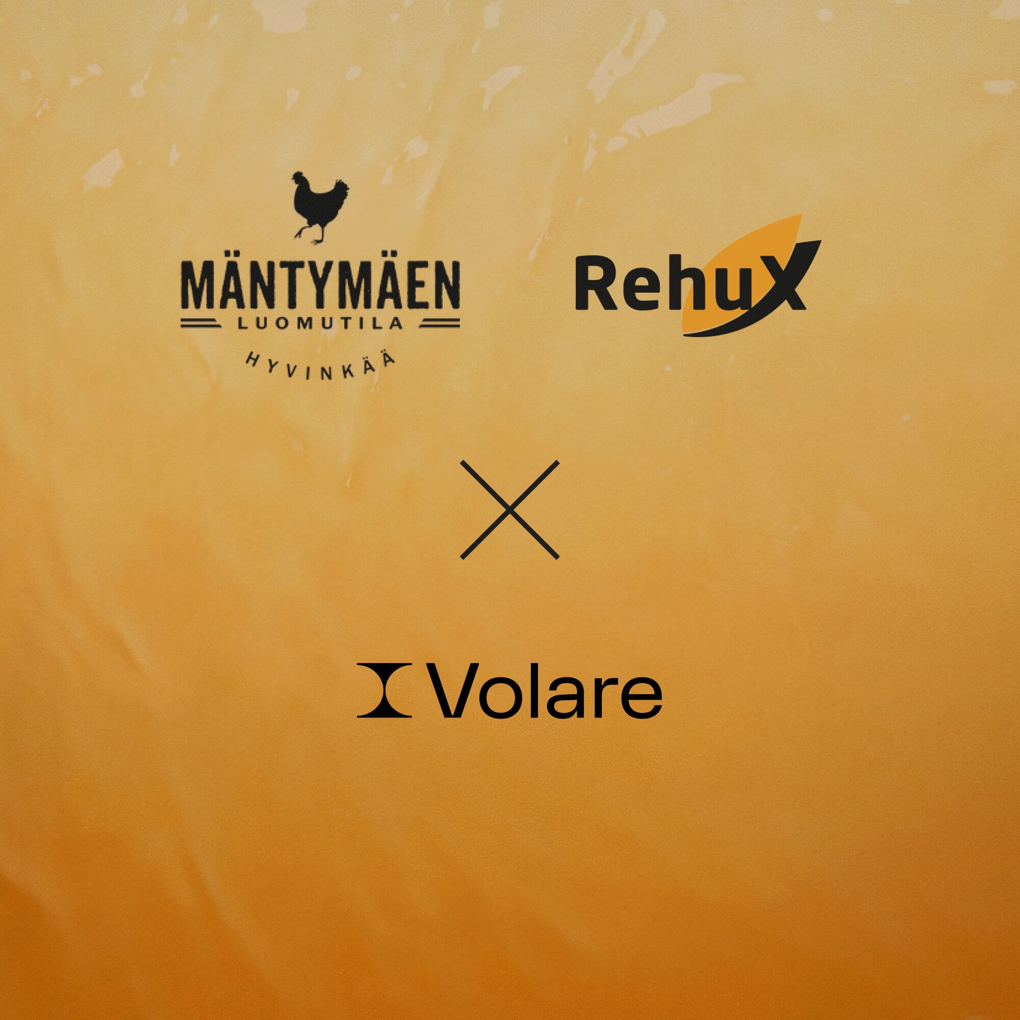 Mäntymäen Luomutila, Rehux and Volare logos