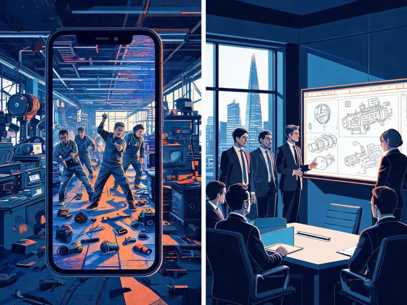 B2B cultural dissonance between viral dancing and corporate compliance auditing