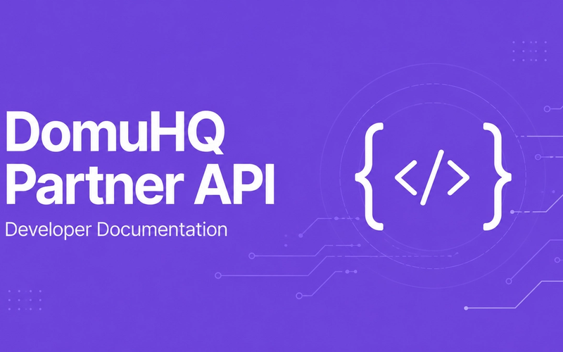 DomuHQ Partner API Developer Documentation