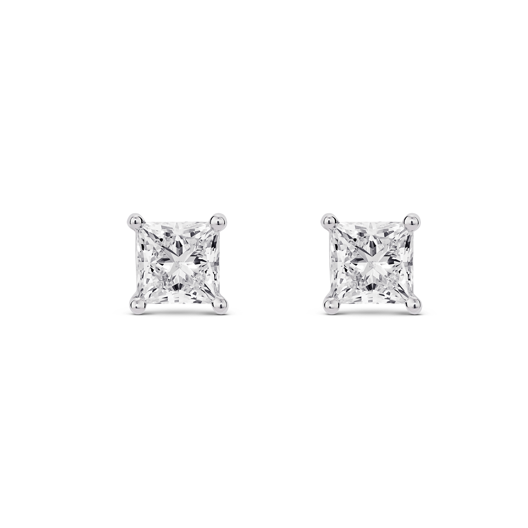 The Princess Solitaire Studs
