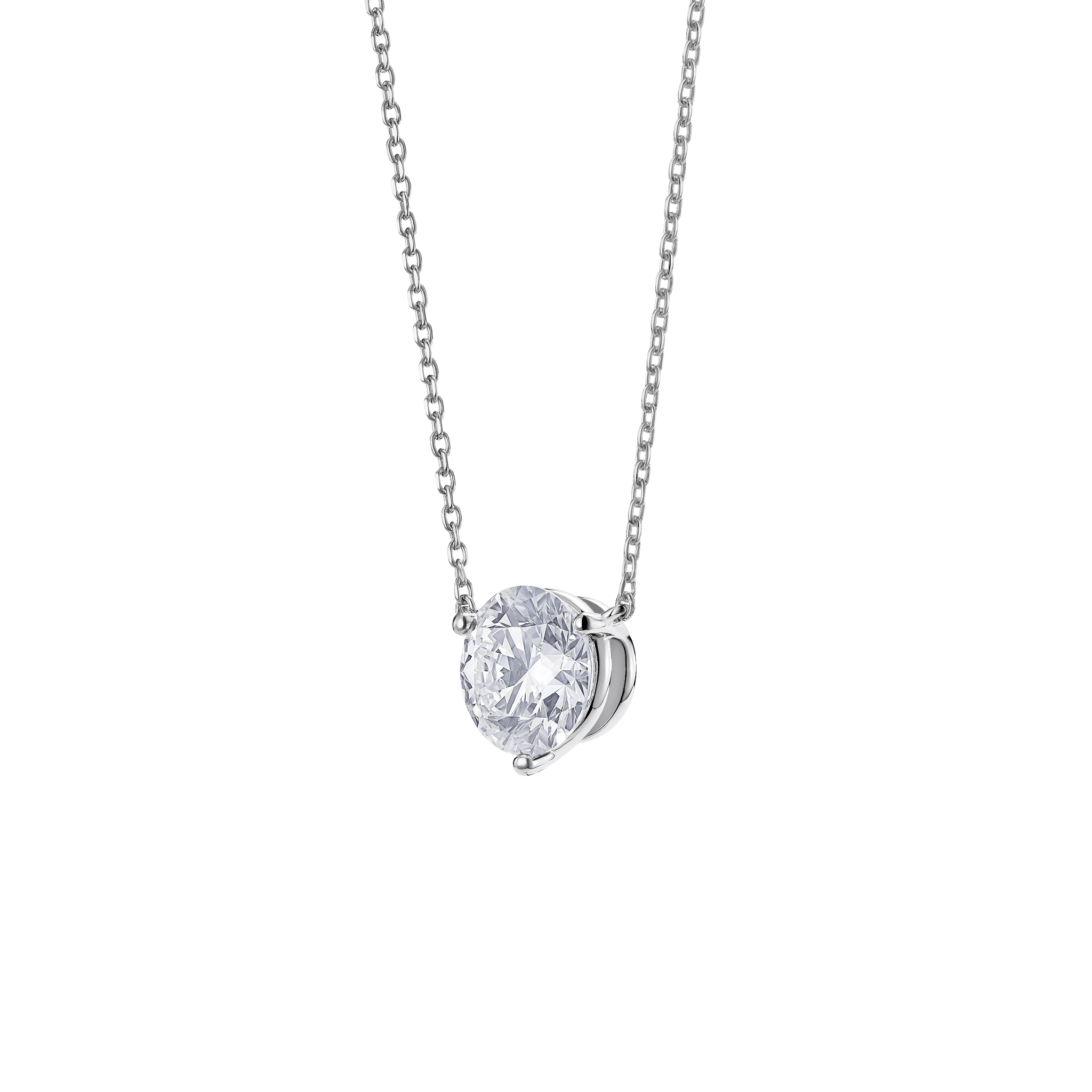 The Round Brilliant Solitaire Pendant