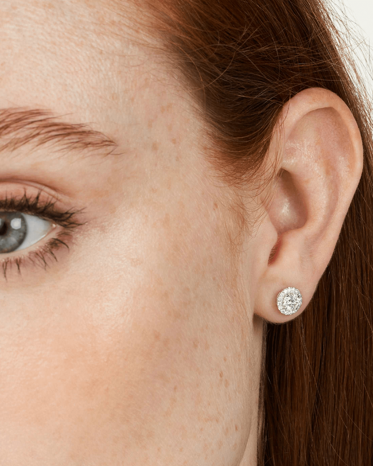 The Halo Stud Earrings Earrings Lightbox Jewelry