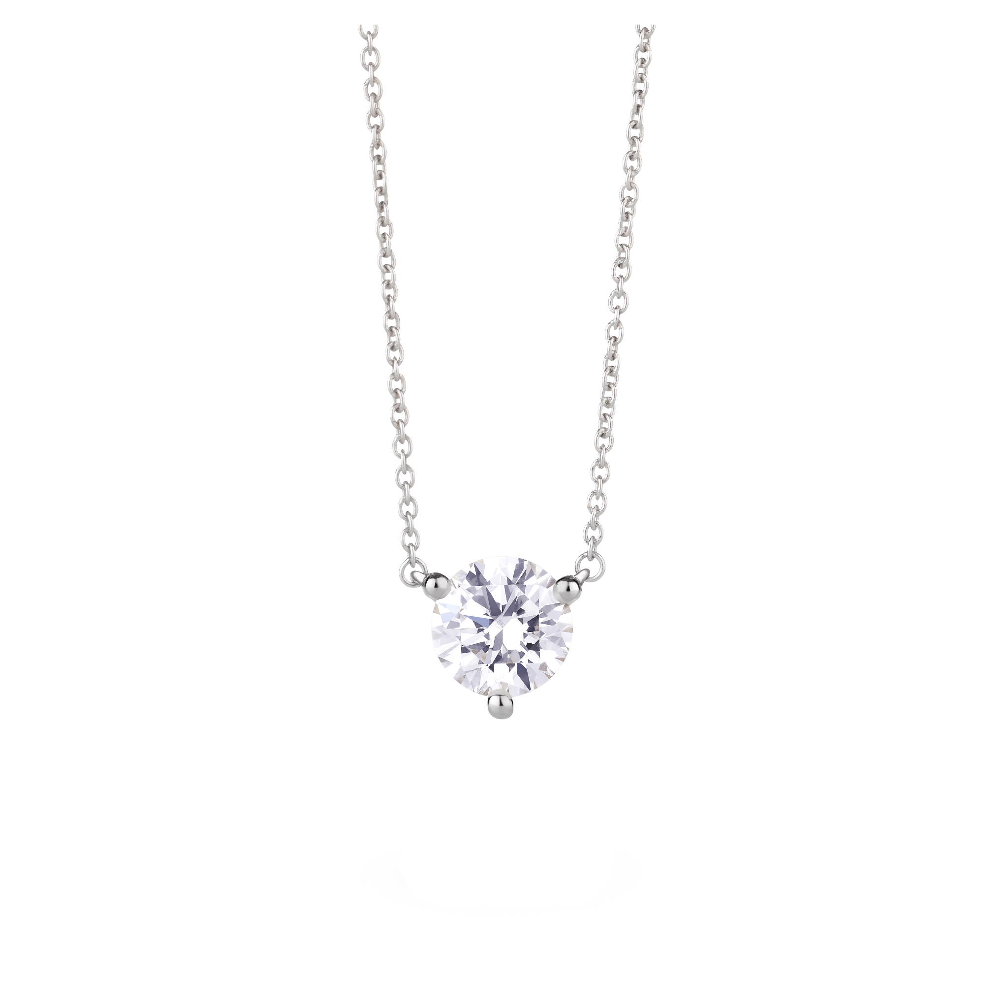 The Round Brilliant Solitaire Pendant
