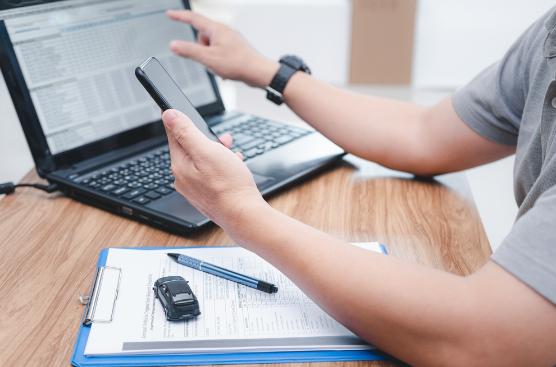 A view of a homeowner comparing the air filter costs.