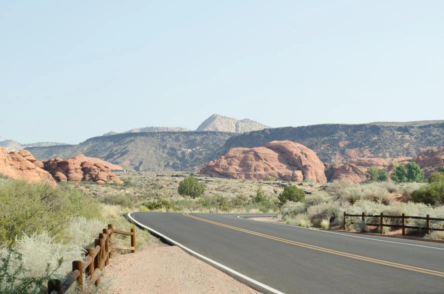 The Hottest City in Every State - Infographics of St. George the hottest city in Utah, known for its red rock heat.