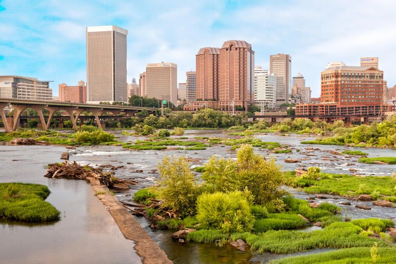 The Least Internet-Connected Cities - Infographics of Richmond, Virginia—features modern infrastructure, yet parts of the population still lack reliable internet access.