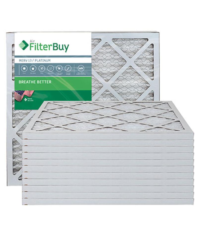 Image of an HVAC air filter from Filterbuy.