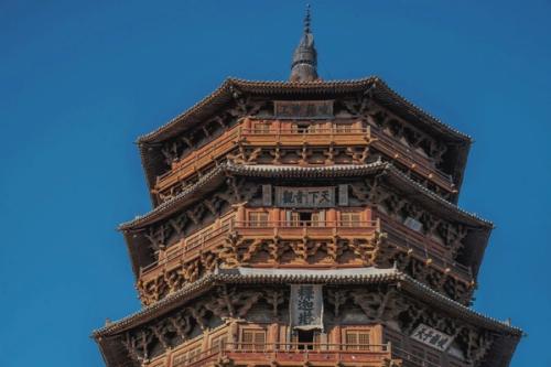 image of The Fogong Temple Wooden Pagoda of Ying county