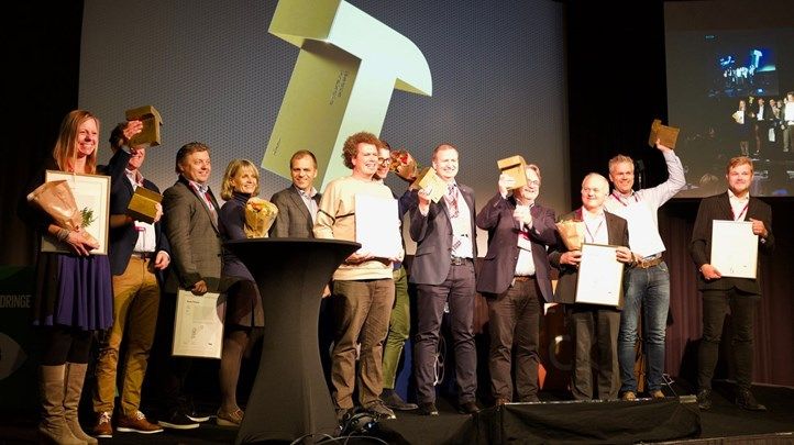 Utdelingen av "Gullhammeren 2018"
