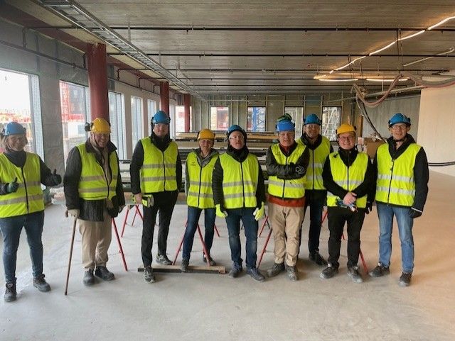 Elkraft på befaring på Construction City