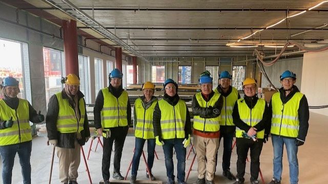 Elkraft på befaring på Construction City