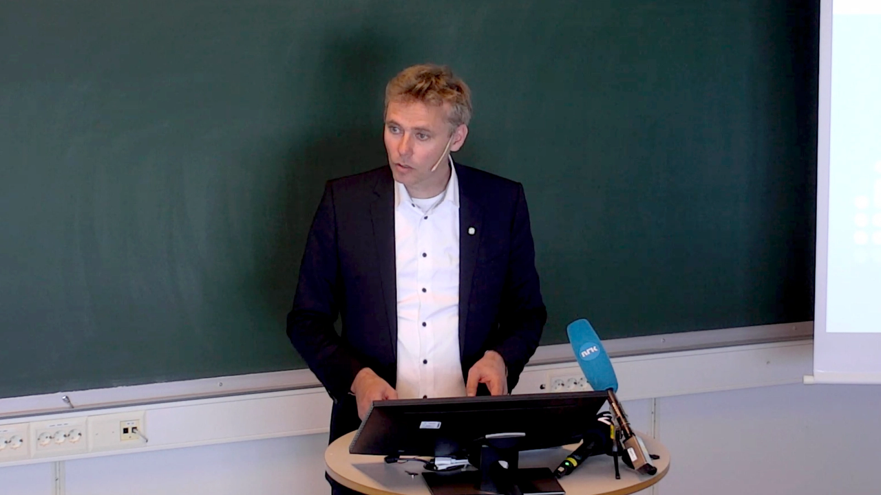 Forsknings- og høyere utdanningsminister Ola Borten Moe (Sp)