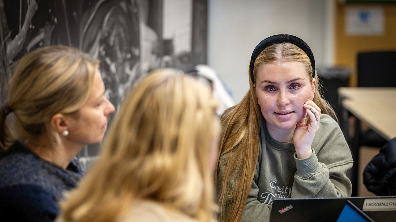 Bilde av studenter