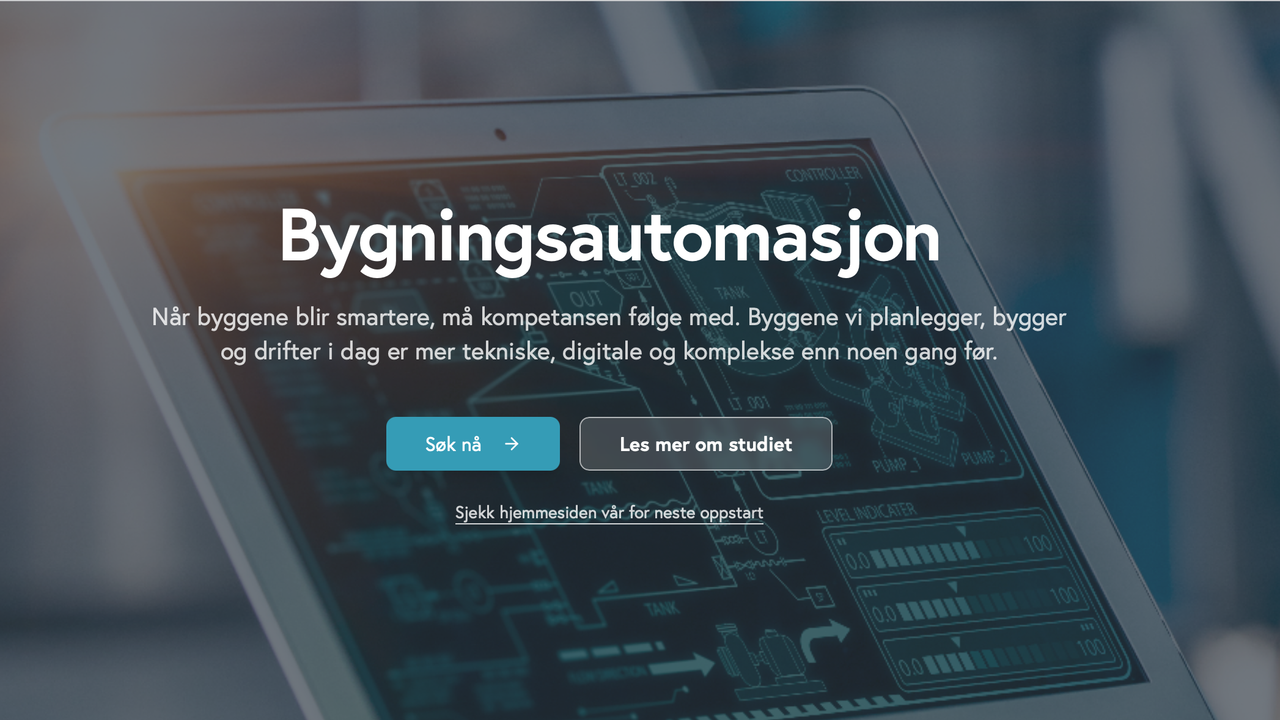 Skjermdum av kampanjeside