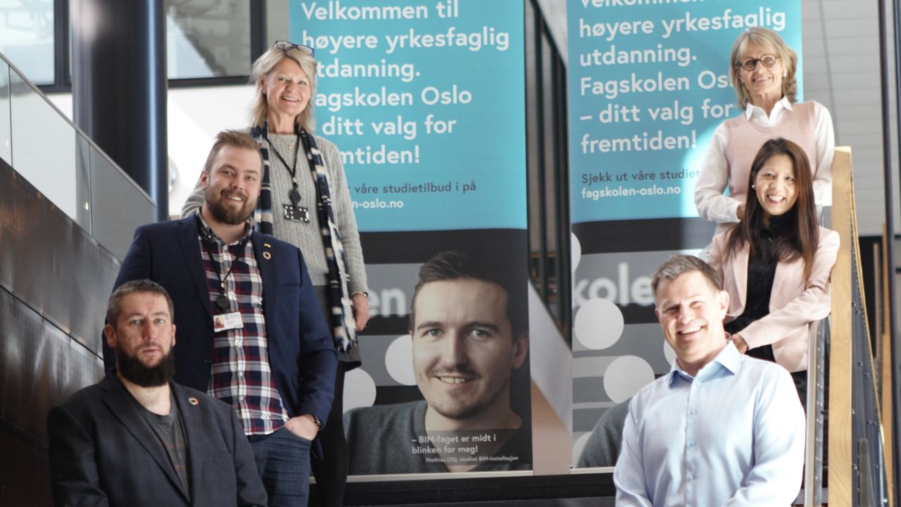 Pressebilde fagskolen og VVS Norge