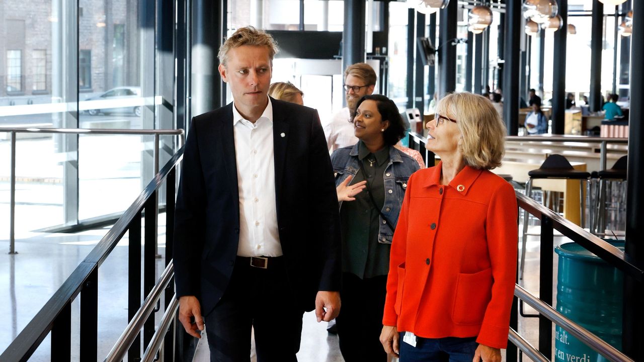 Ola Morten Moe på besøk ved Fagskolen Oslo