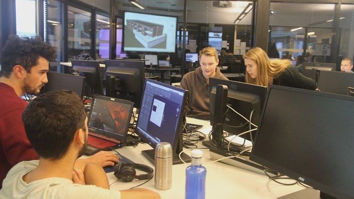 Bim-teknikerstudenter