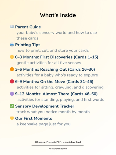Sensory Play Cards — preview image 2