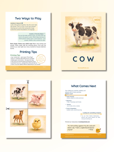 Farm Animals: Moms & Babies — preview image 3