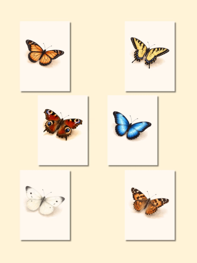 Butterflies Wall Art — preview image 2