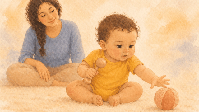 Activities for a 6 Month Old: The Month Sitting and Real Babbling Arrive