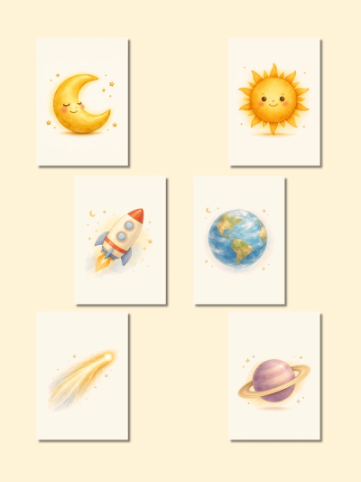 Space Wall Art — preview image 2