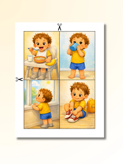 Daily Routine Cards for Toddlers — preview image 4