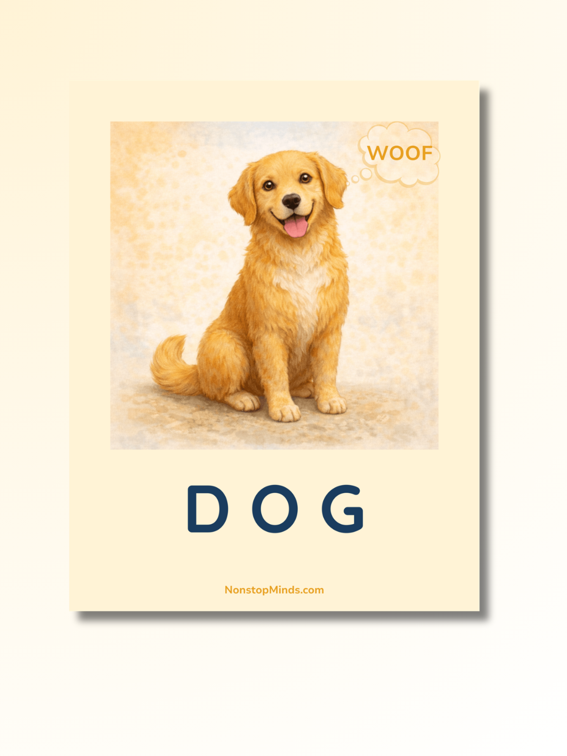 Farm Animals: First Words Flashcards — preview image 3