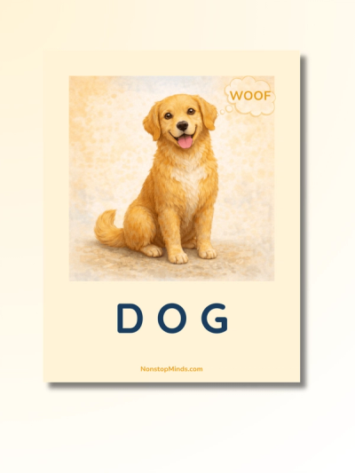 Farm Animals: First Words Flashcards — preview image 3