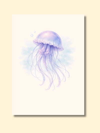 Ocean Baby Animals Wall Art — preview image 3