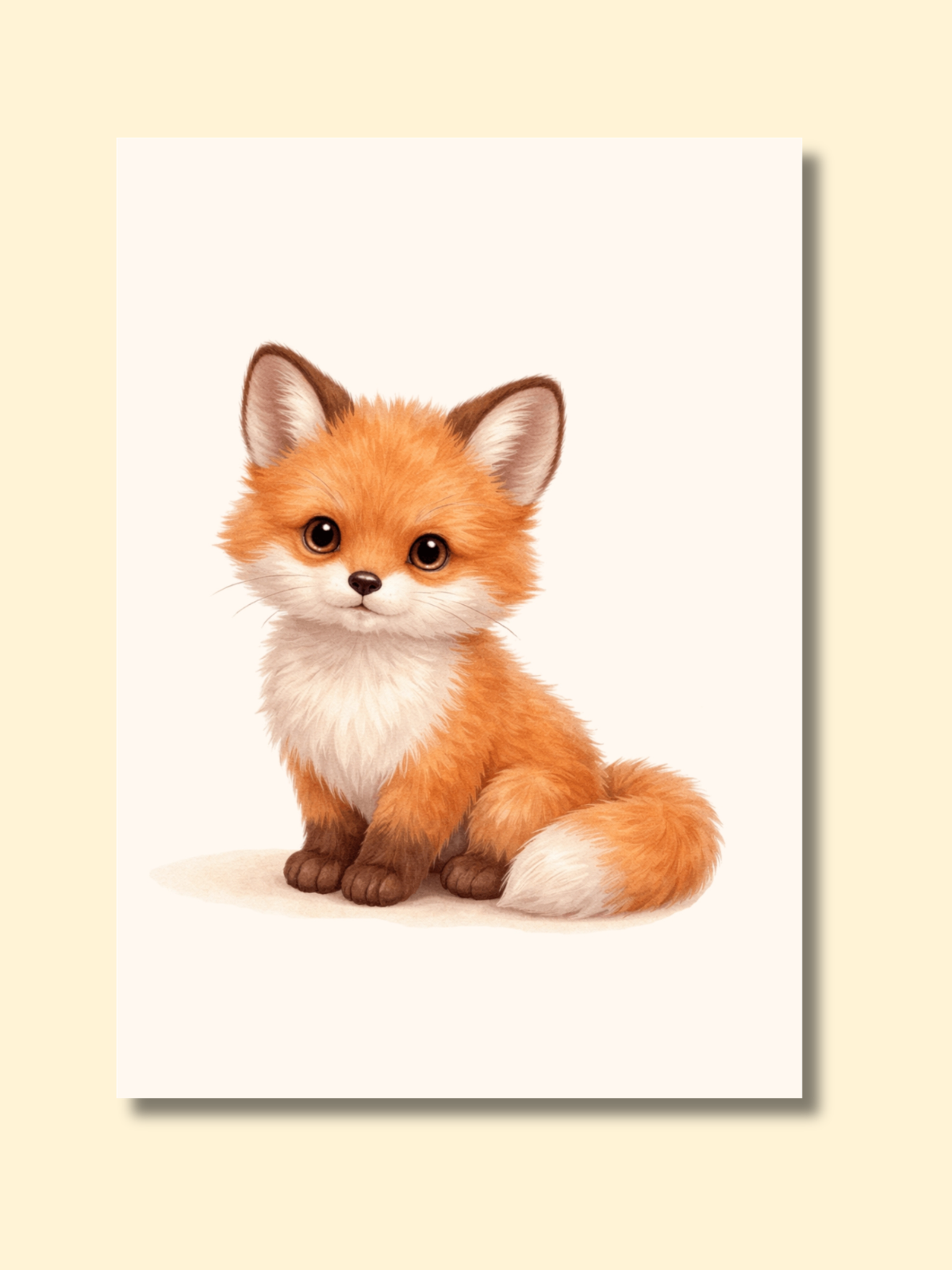 Woodland Baby Animals Wall Art — preview image 3