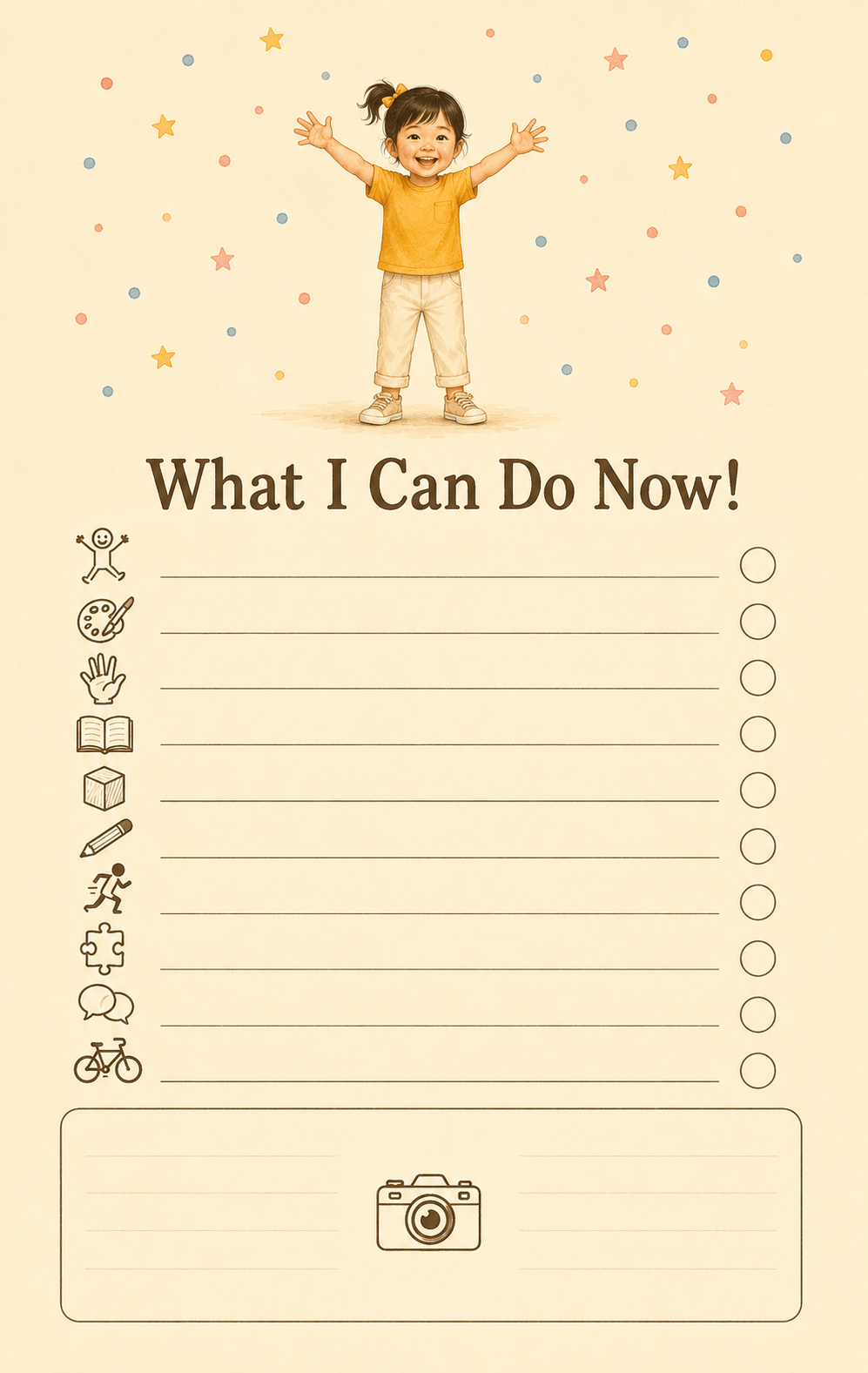 Milestones Checklist for 3-Year-Olds