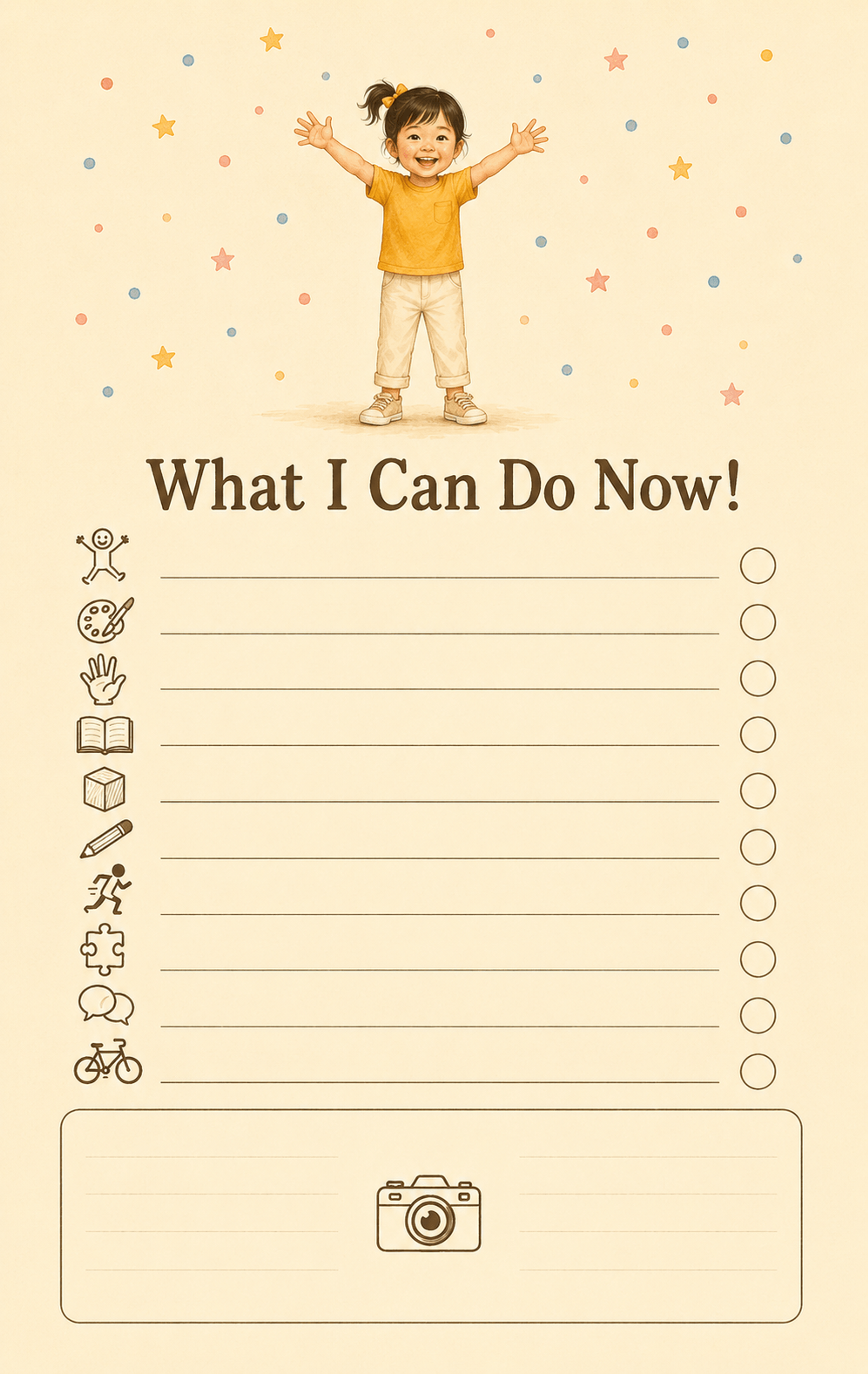 Milestones Checklist for 3-Year-Olds