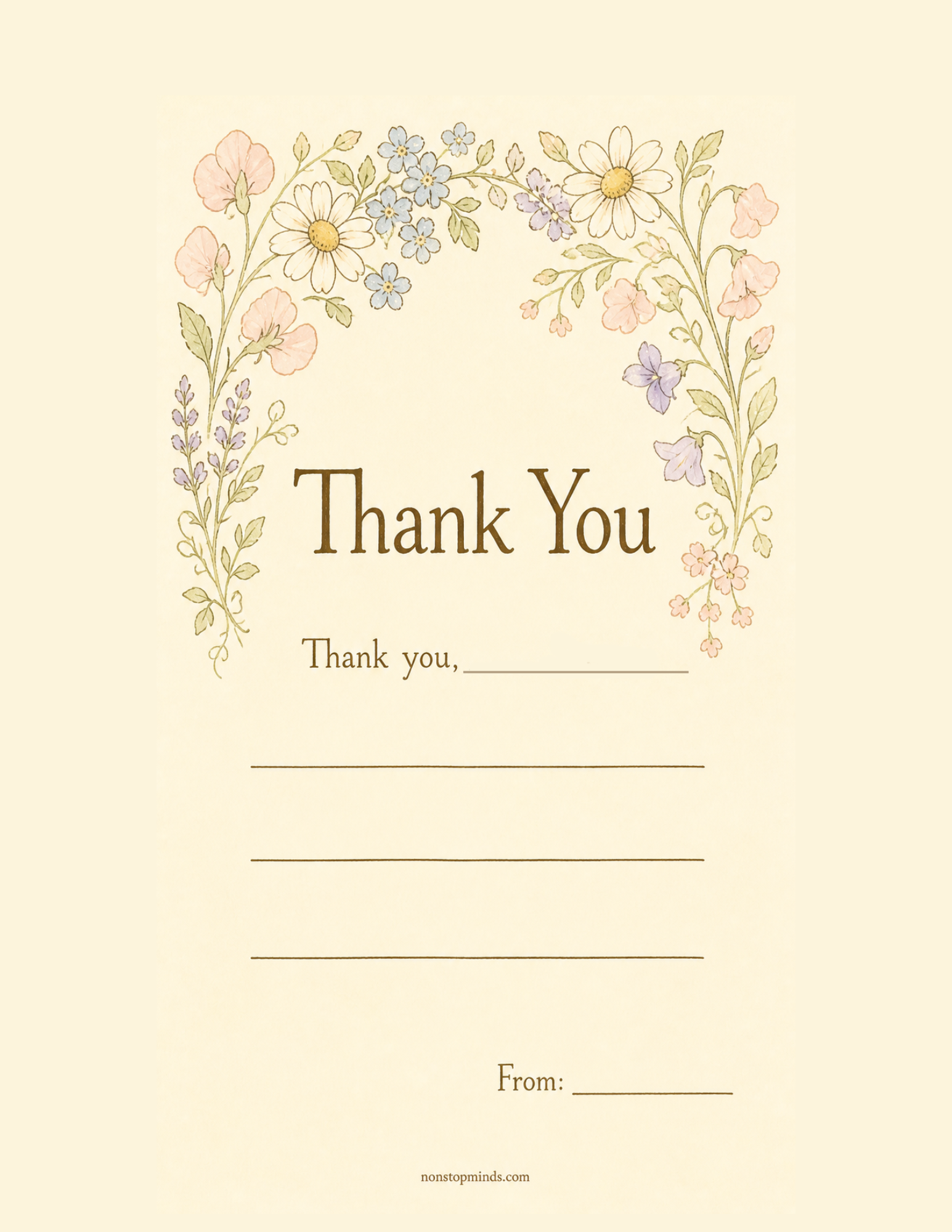 Thank-You Card for My Teacher