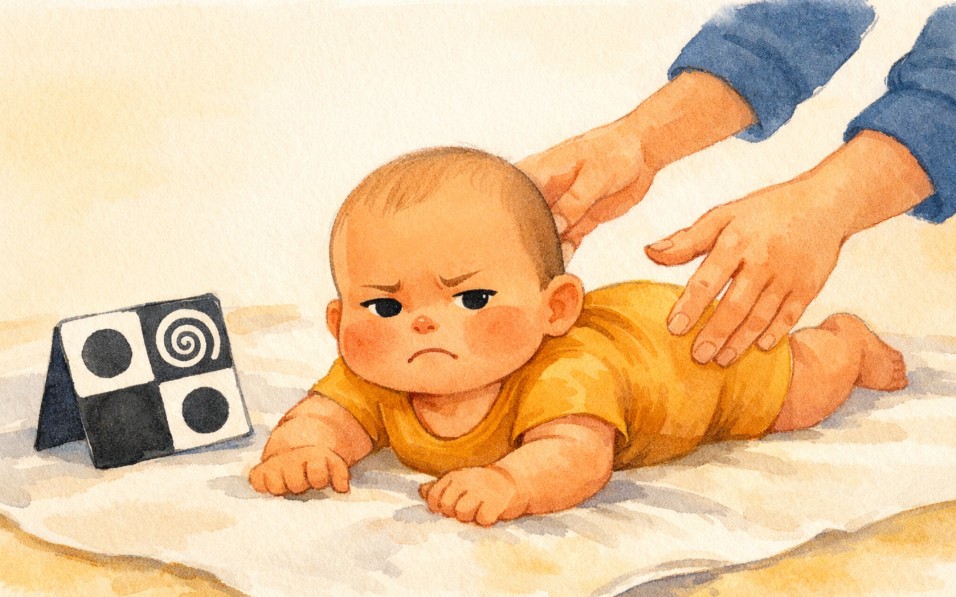 Baby doing tummy time — evidence-based tips for babies who hate tummy time