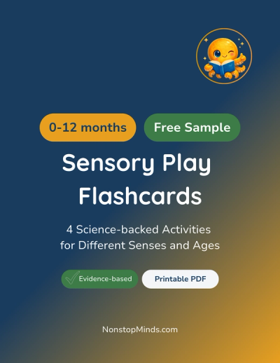 Sensory Play Flashcards: 0–12 Months Free Sample