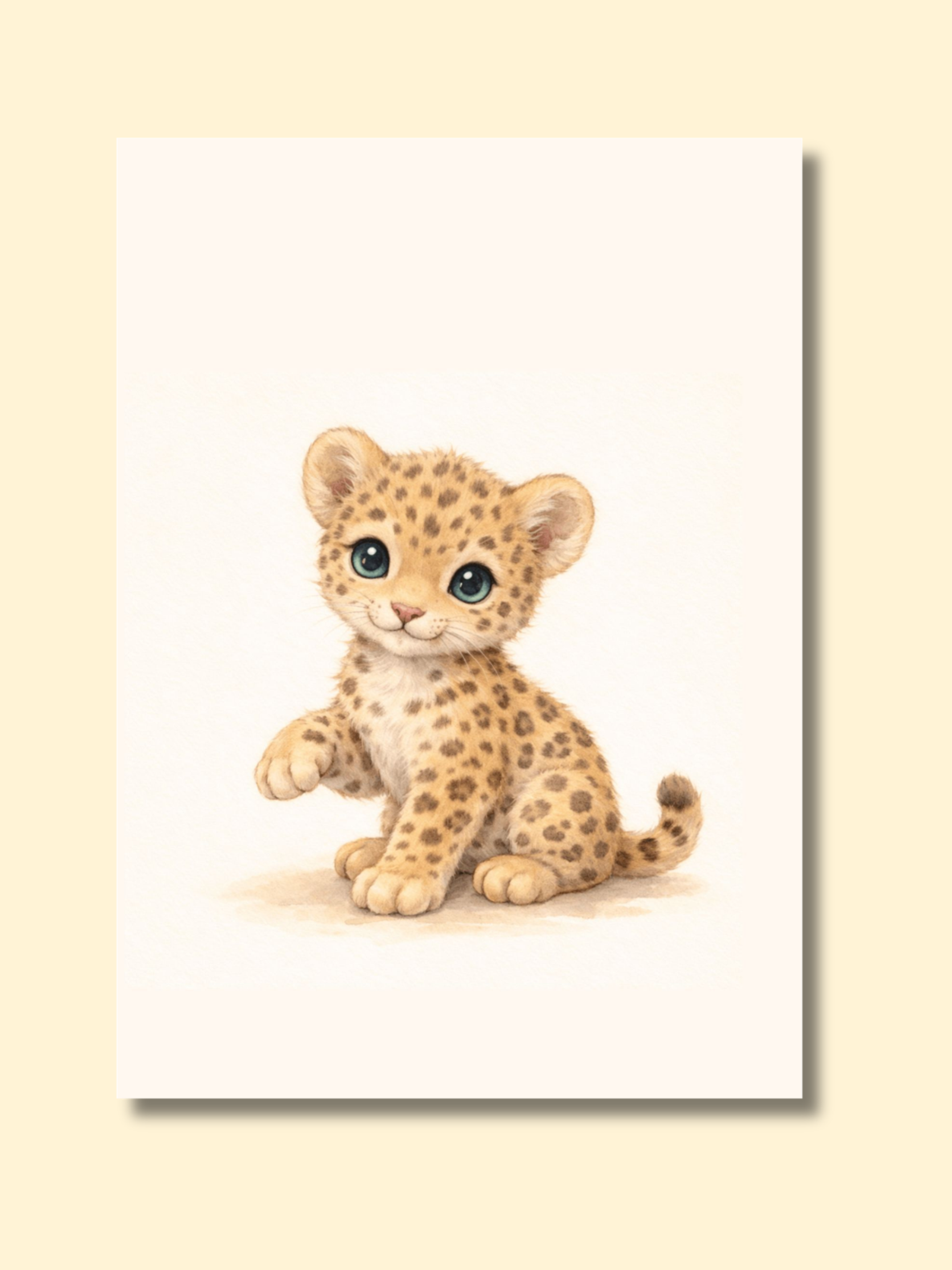 Safari Baby Animals Wall Art — preview image 3