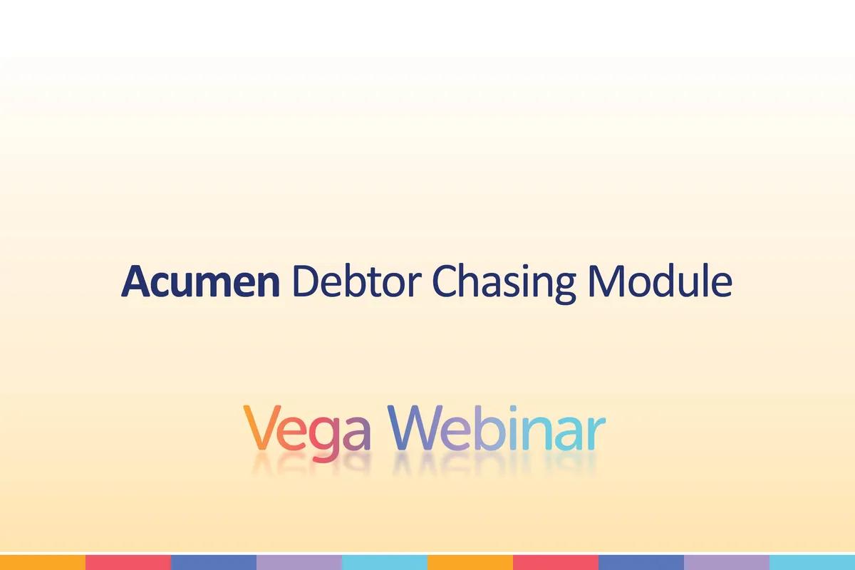 Acumen Debtor Chasing Module