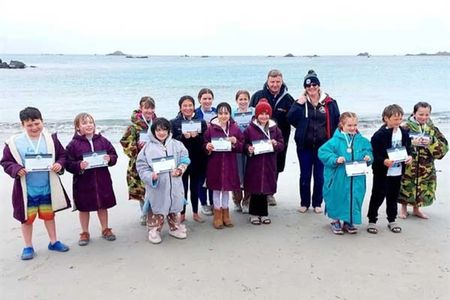 Vega Technology sponsors Guernsey Swim all Seasons Junior Winter Swimmers