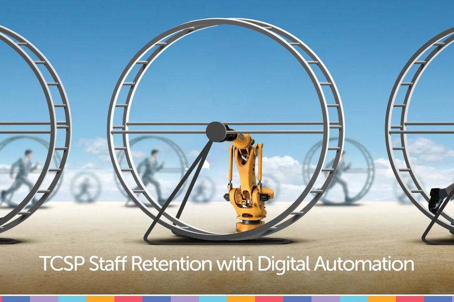 TCSP Staff retention with digital automation