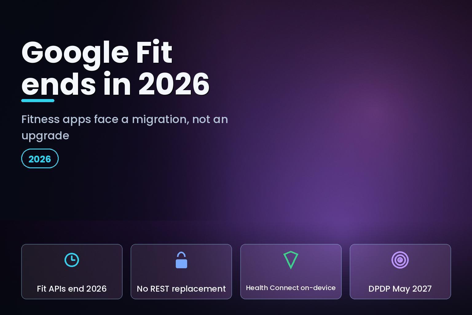 Google Fit to Health Connect migration paths for fitness apps in 2026