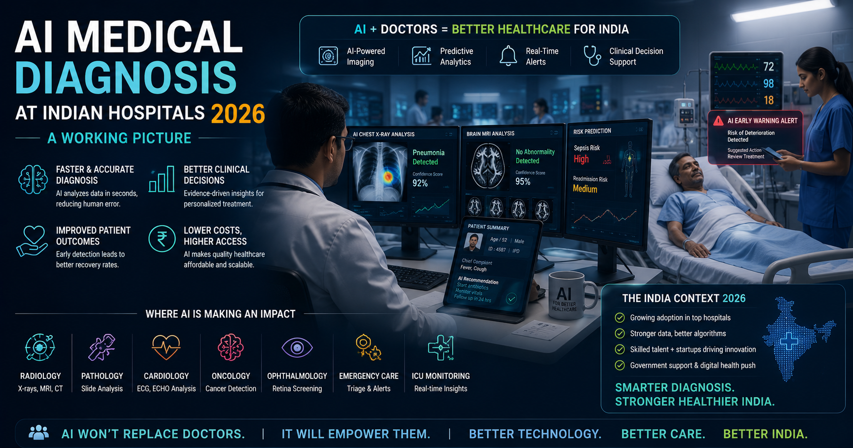 AI Medical Diagnosis at Indian Hospitals 2026: A Working Picture