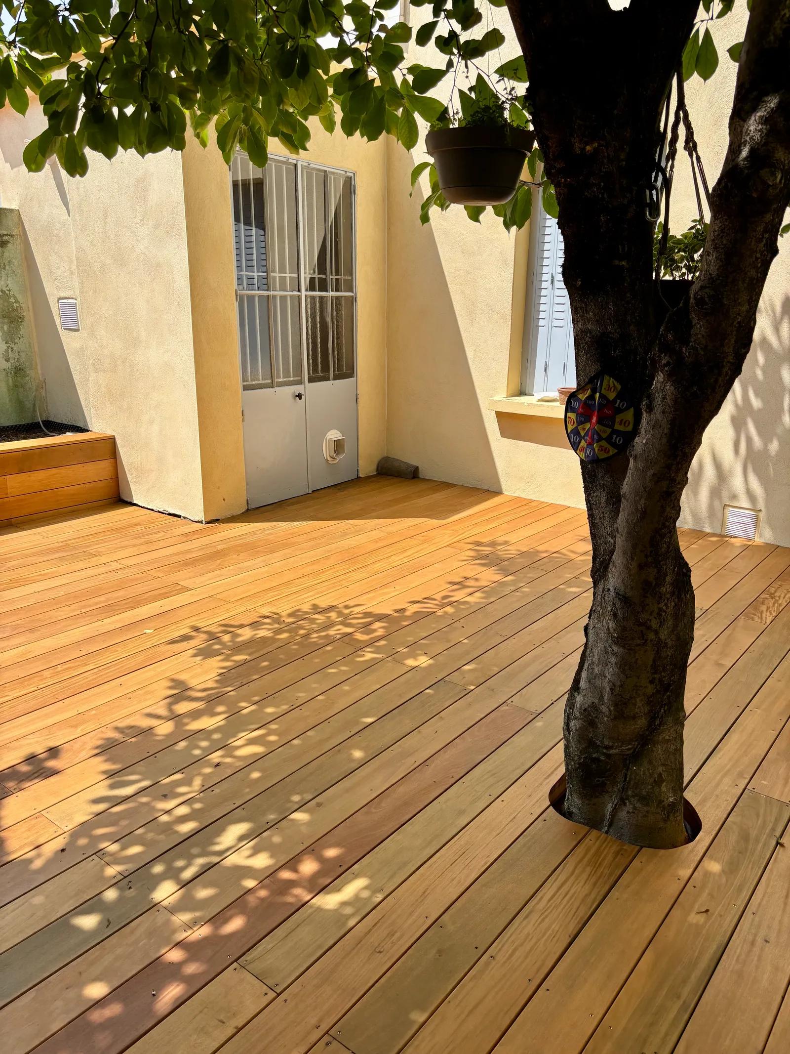 Après — terrasse bacs plantés Vaise