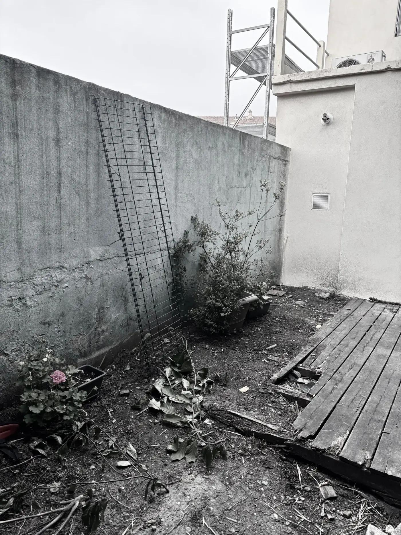 Avant — terrasse bacs plantés Vaise (2)