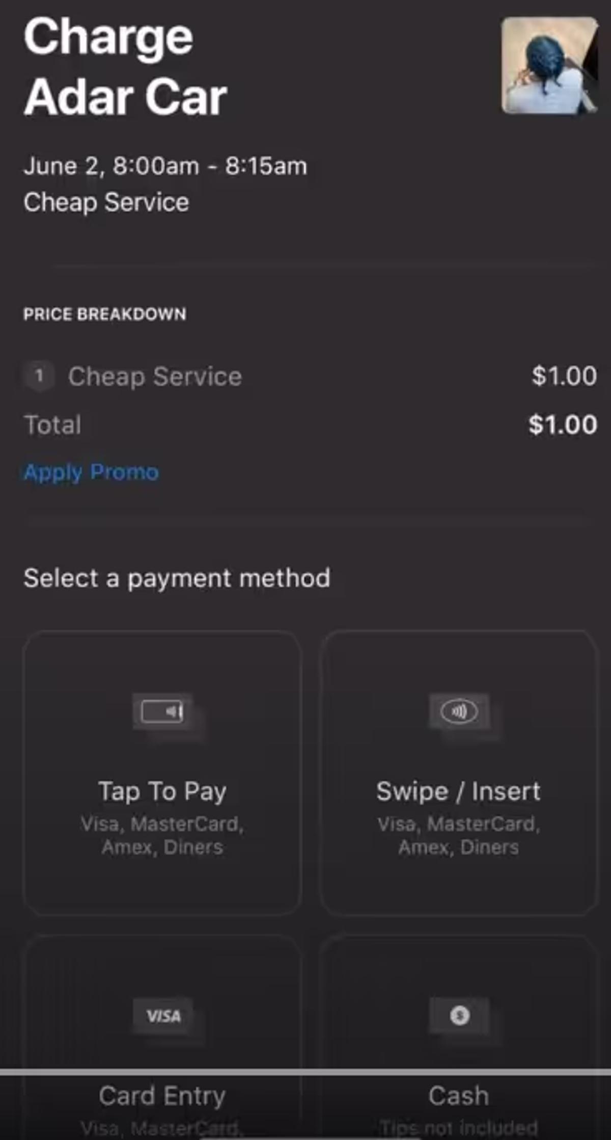 Image depicting a smartphone with a tap-to-pay interface for quick transactions.